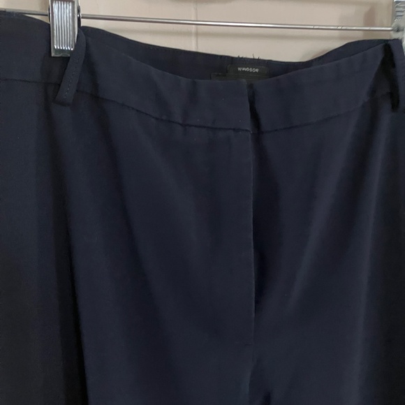 Windsor Petite plus Navy pants - Picture 3 of 4